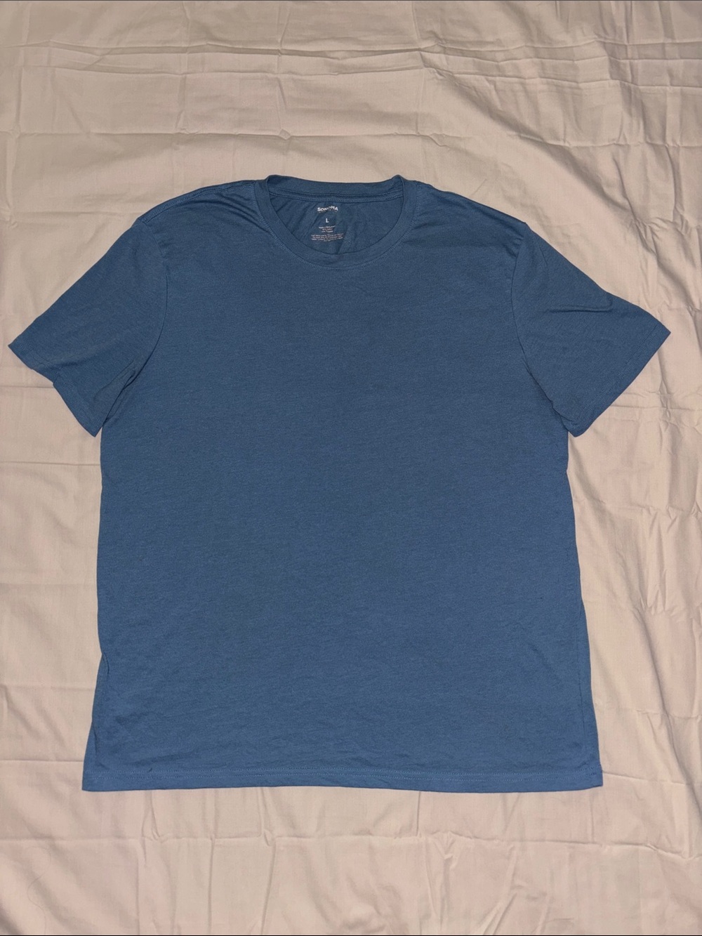 Sonoma Short-Sleeve Crew Tee in Blue